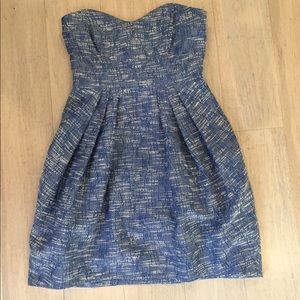 Shoshanna blue dress